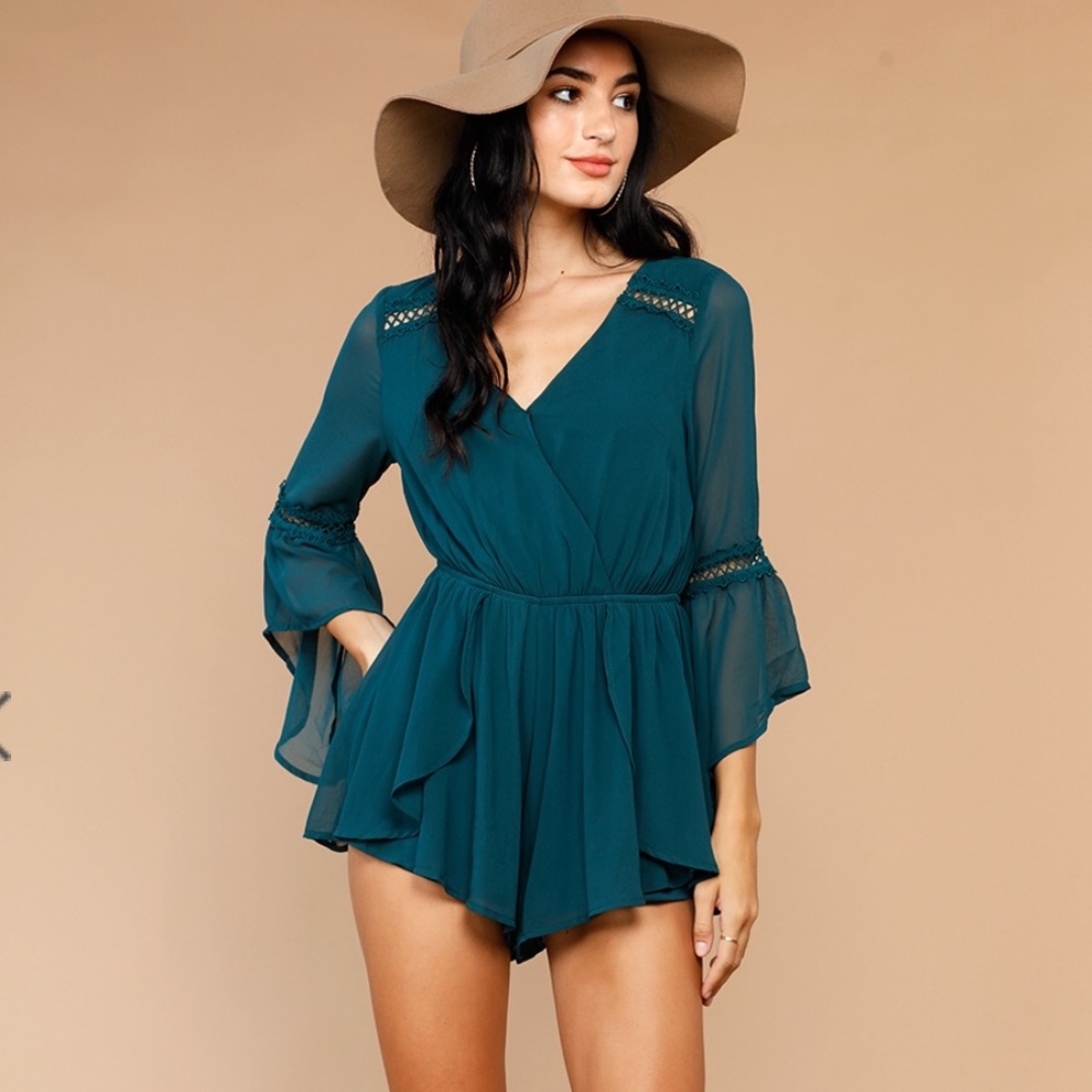 Crochet Detailed Romper